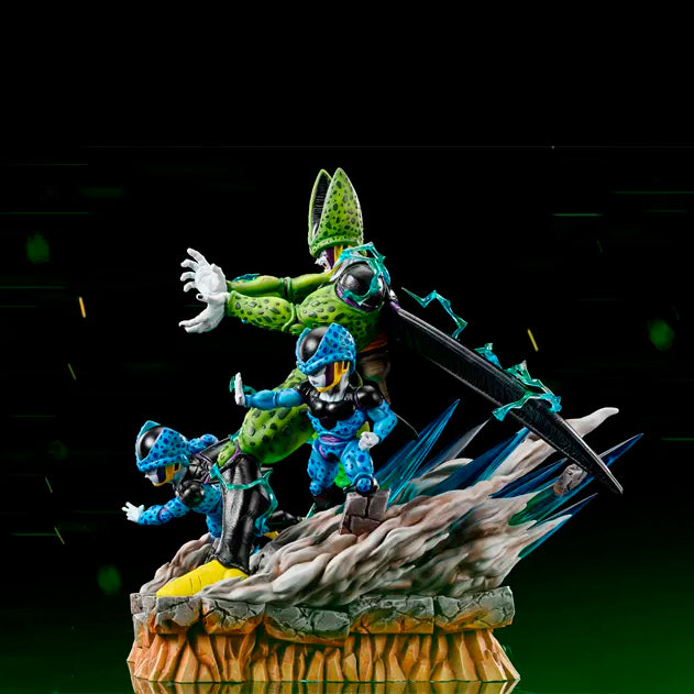 Final form Cell and Cell Jr Kamehameha