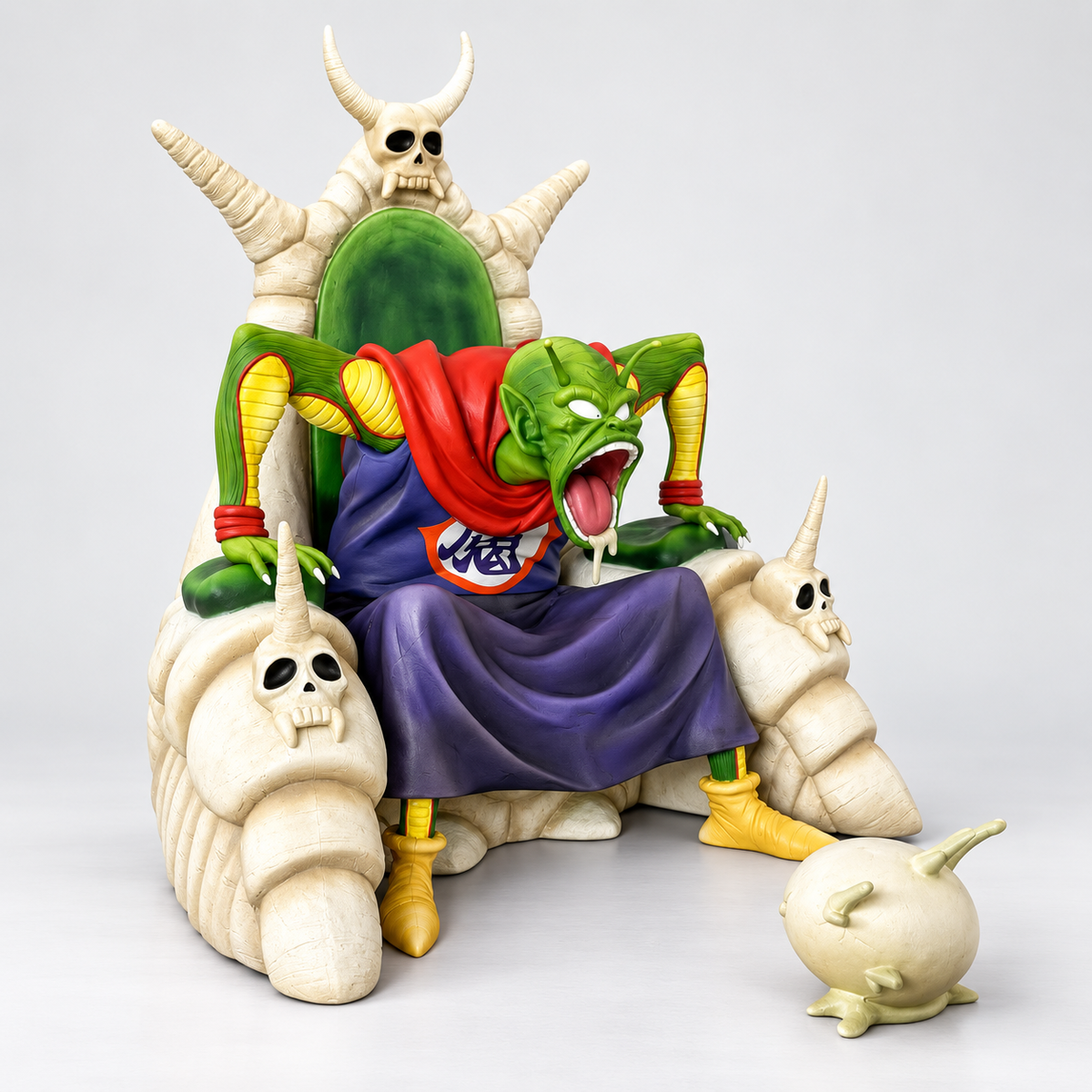 Statuetta King Piccolo Daimao Trono di Teschi Dragon Ball Paralle Studio PVC