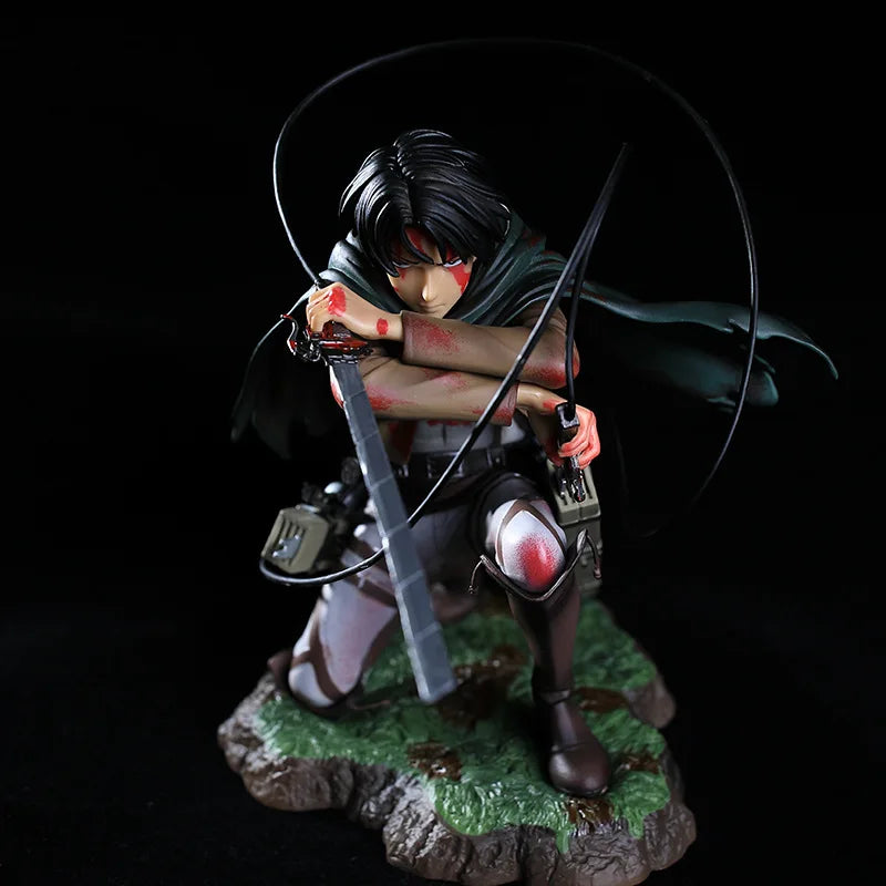 Levi Ackerman Bloody Battle Pose Figure Kotobukiya