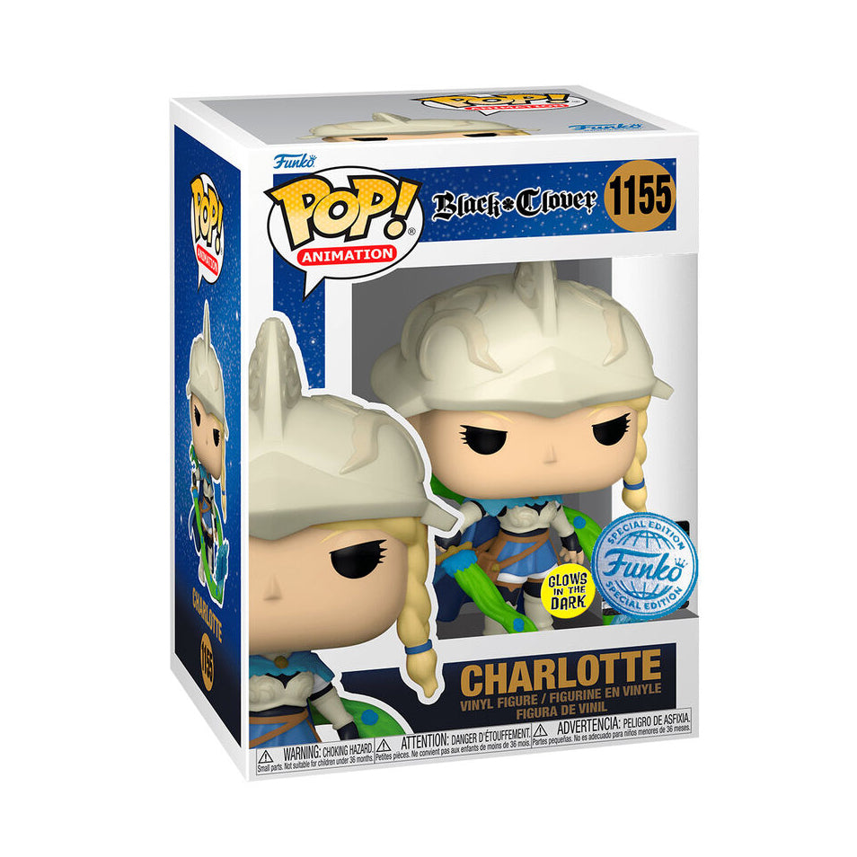Funko Pop Charlotte Exclusive Black Clover #1155