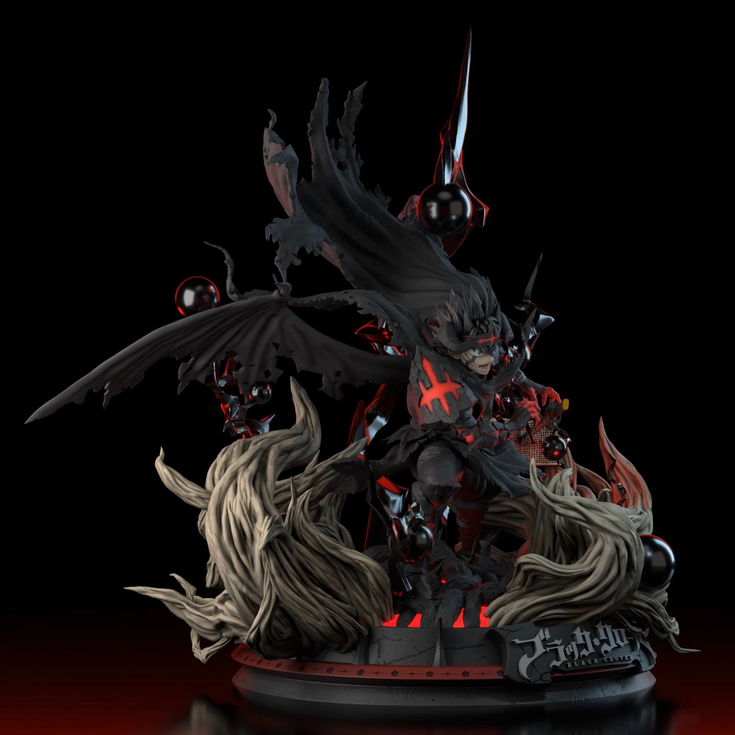 Black Asta Yums Collectors Resin