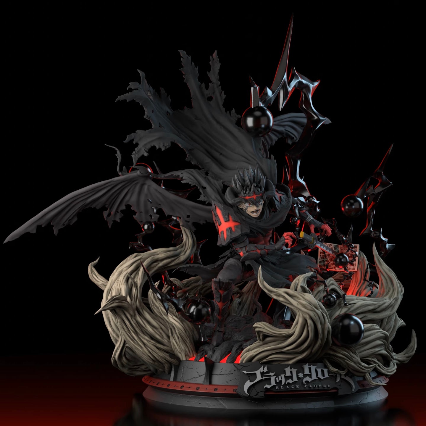 Black Asta Yums Collectors Resin