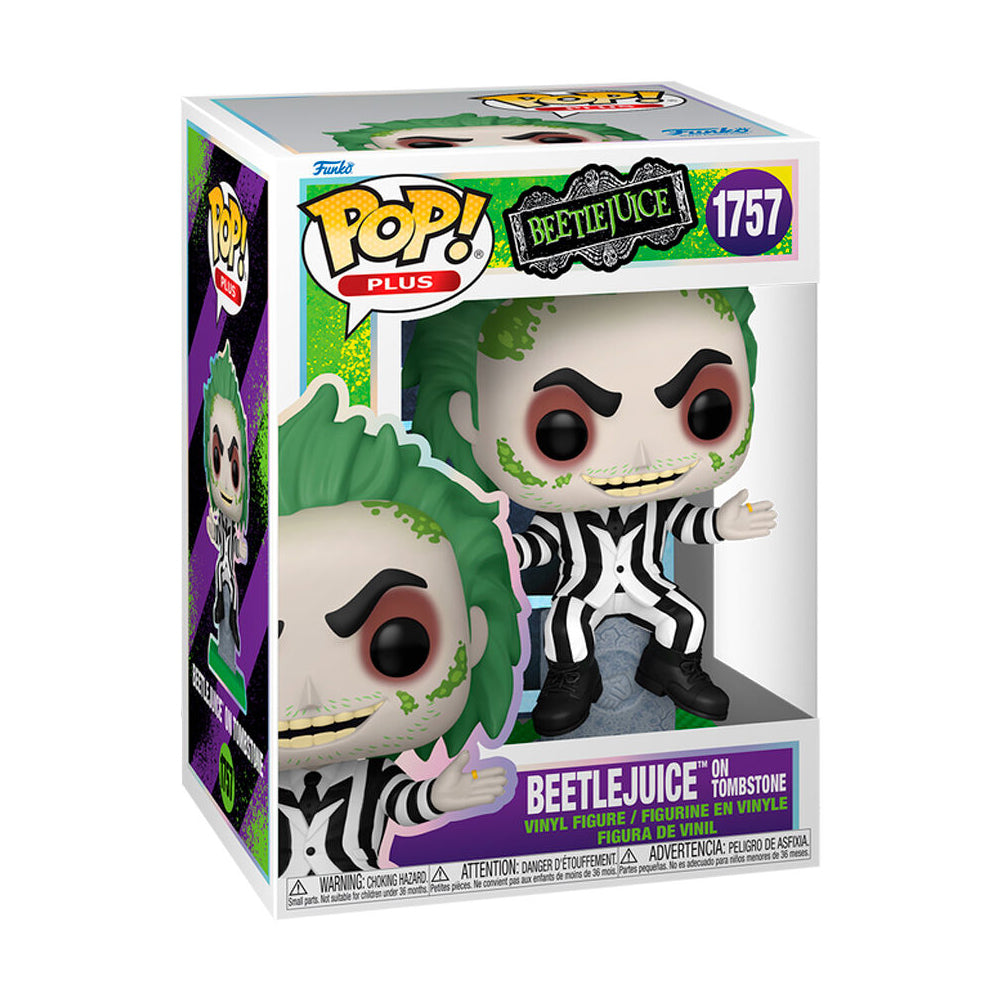 Funko Pop Beetlejuice On Tombstone #1757
