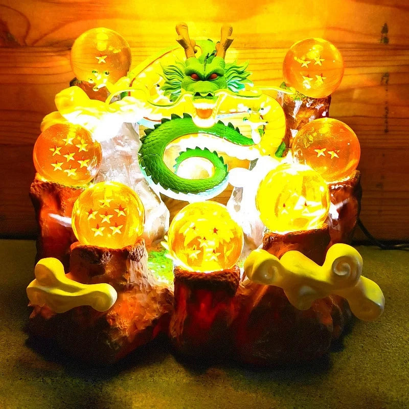 Dragon Ball Z Shenron - Confezione 7 Sfere del Drago in Cristallo