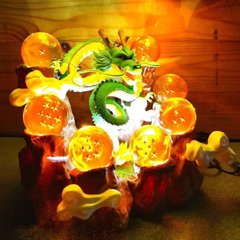 Dragon Ball Z Shenron - Confezione 7 Sfere del Drago in Cristallo