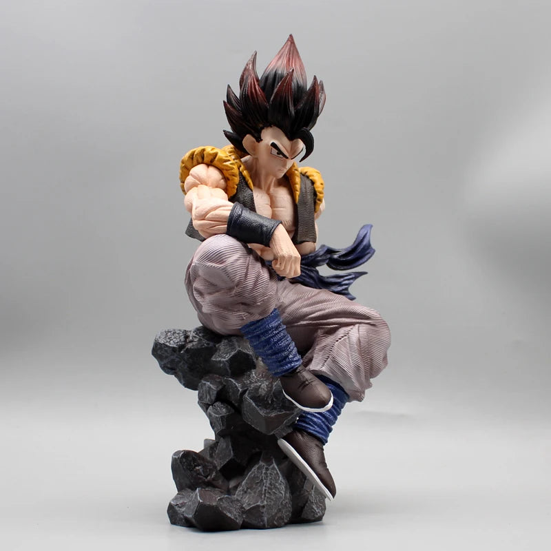 Dragon Ball Gogeta Sitting Action