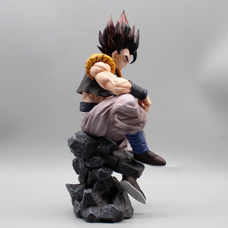 Dragon Ball Gogeta Sitting Action