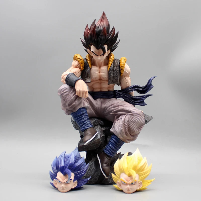 Dragon Ball Gogeta Sitting Action