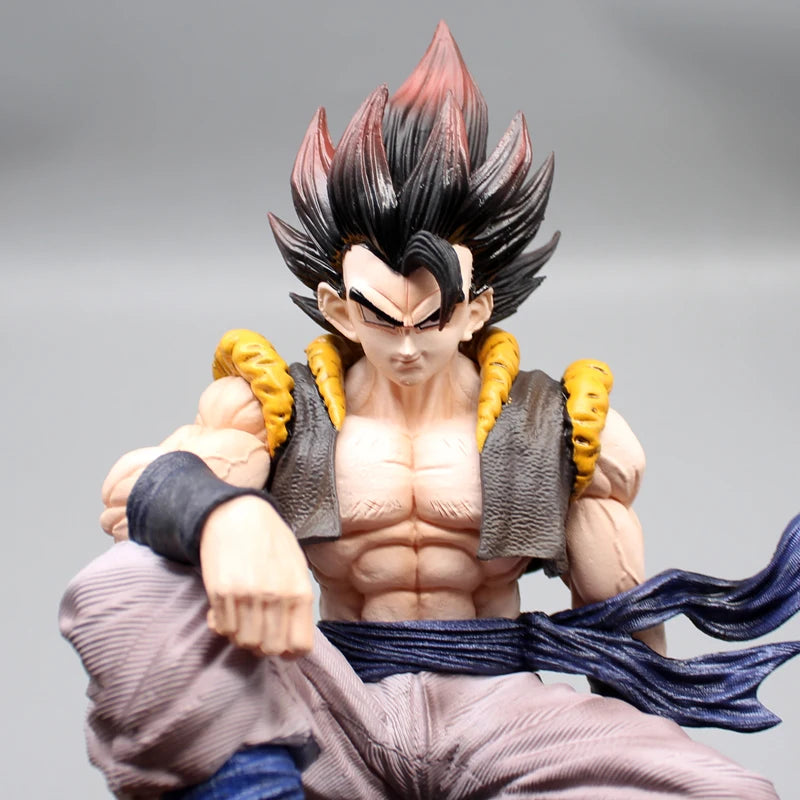 Dragon Ball Gogeta Sitting Action