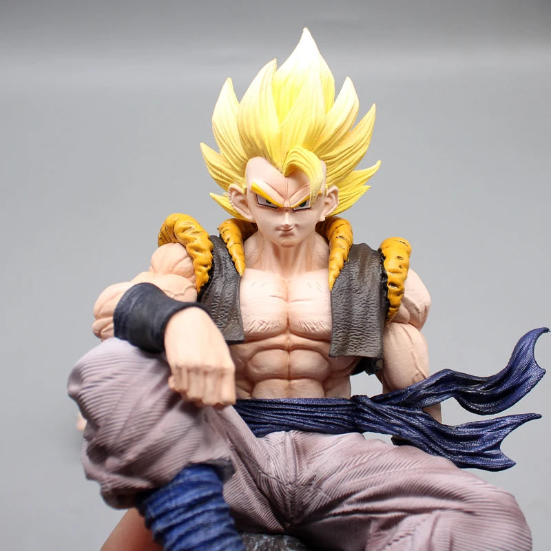 Dragon Ball Gogeta Sitting Action