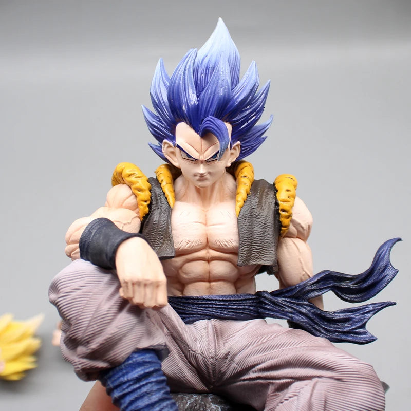 Dragon Ball Gogeta Sitting Action