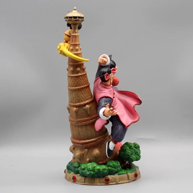 Dragon Ball Tao Pai Pai vs Son Goku & Upa Karin Tower Battle