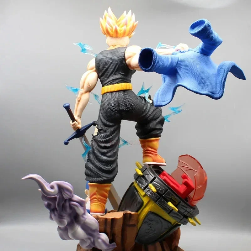 Future Trunks Super Saiyan Capsule Corp Time Machine DIM Studio PVC