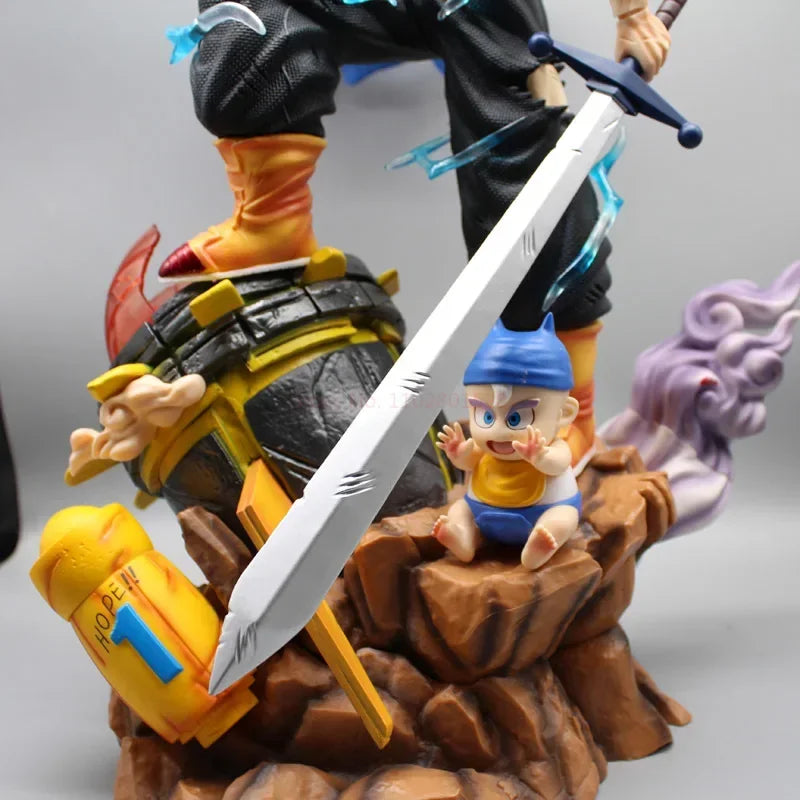 Future Trunks Super Saiyan Capsule Corp Time Machine DIM Studio PVC
