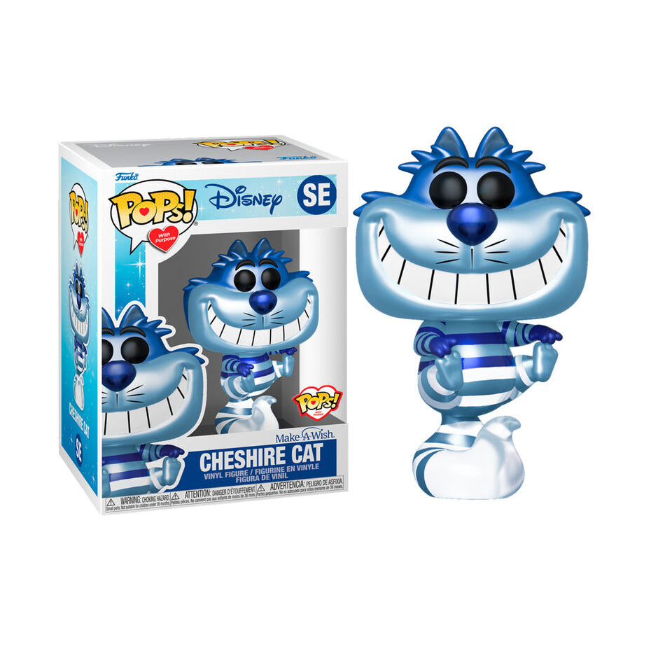 Funko Pop Cheshire Cat Metallic Make A Wish Disney #SE