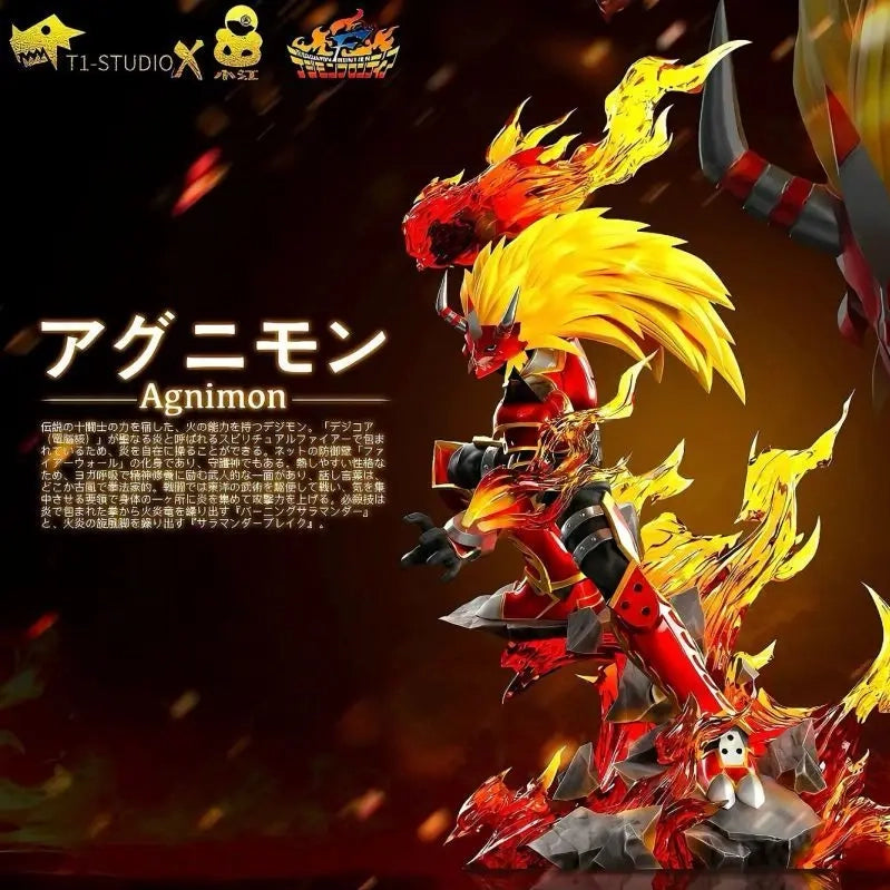 Digimon Agunimon Agnimon T1 Studio