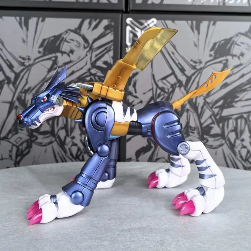 Metal Garurumon Digimon MY Studio PVC