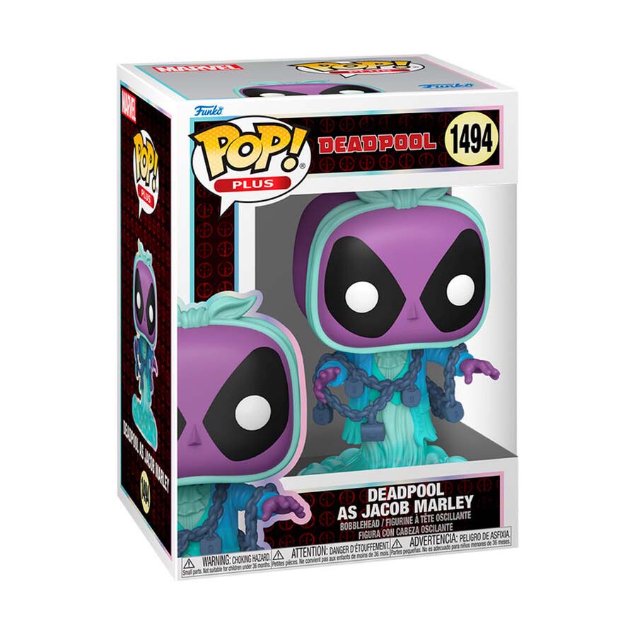 Funko Pop Deadpool As Jacob Marley #1494