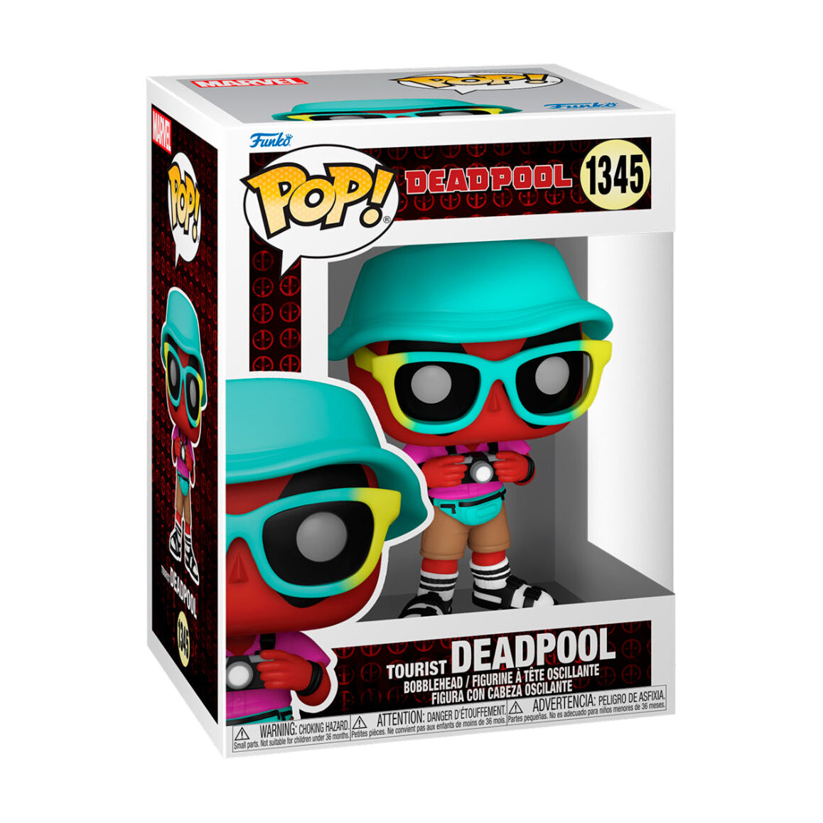 Funko Pop Tourist Deadpool #1345