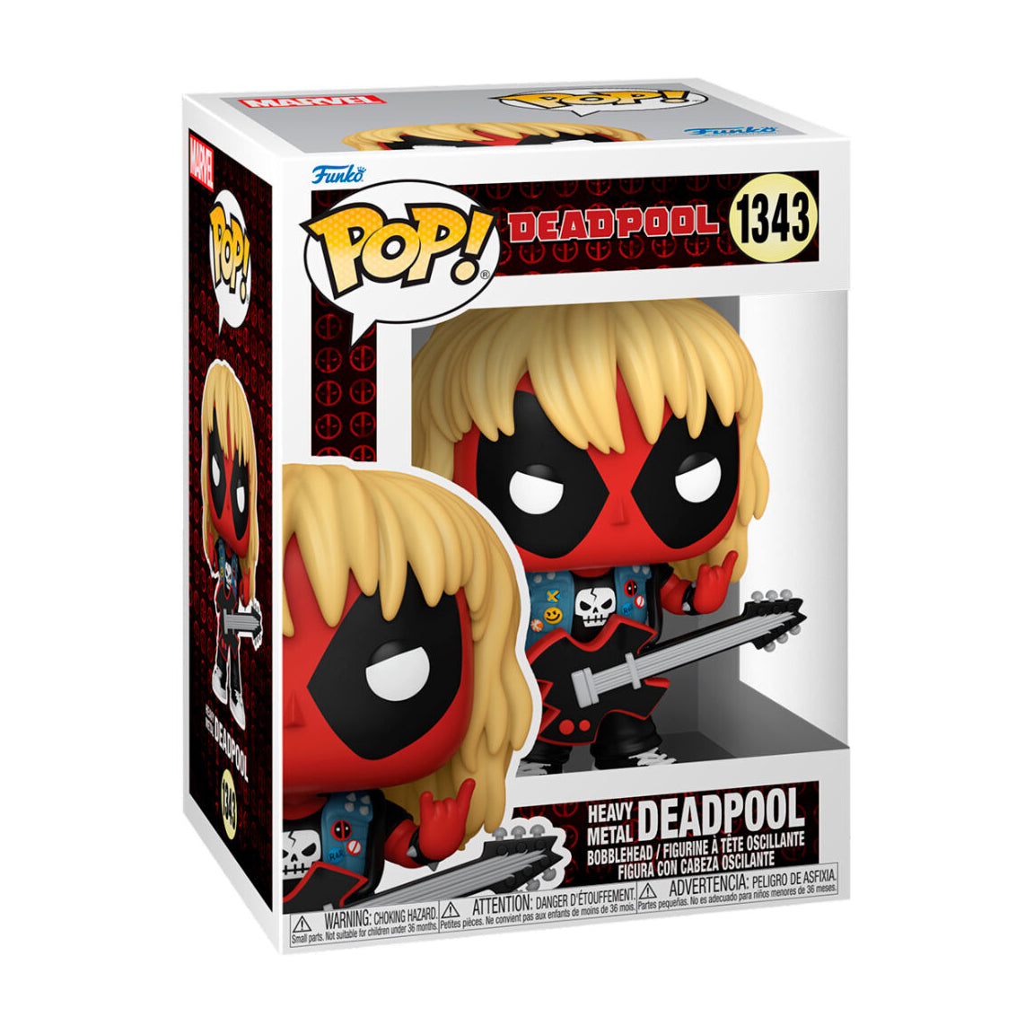 Funko Pop Heavy Metal Deadpool #1343
