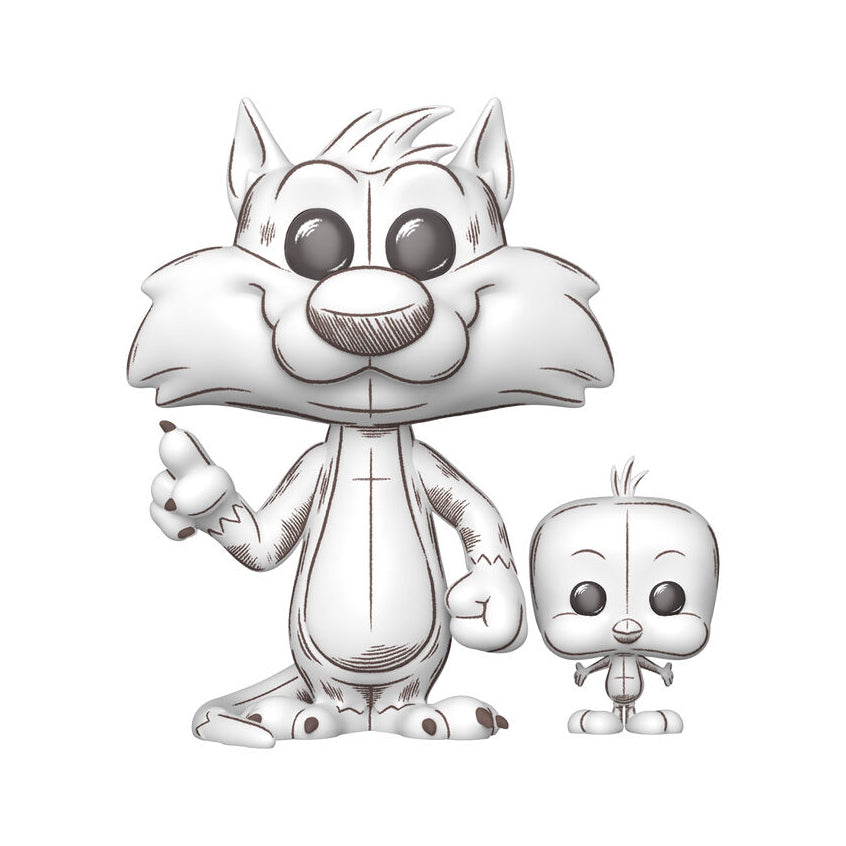 Funko Pop Sketch Sylvester & Tweety Looney Tunes #2013