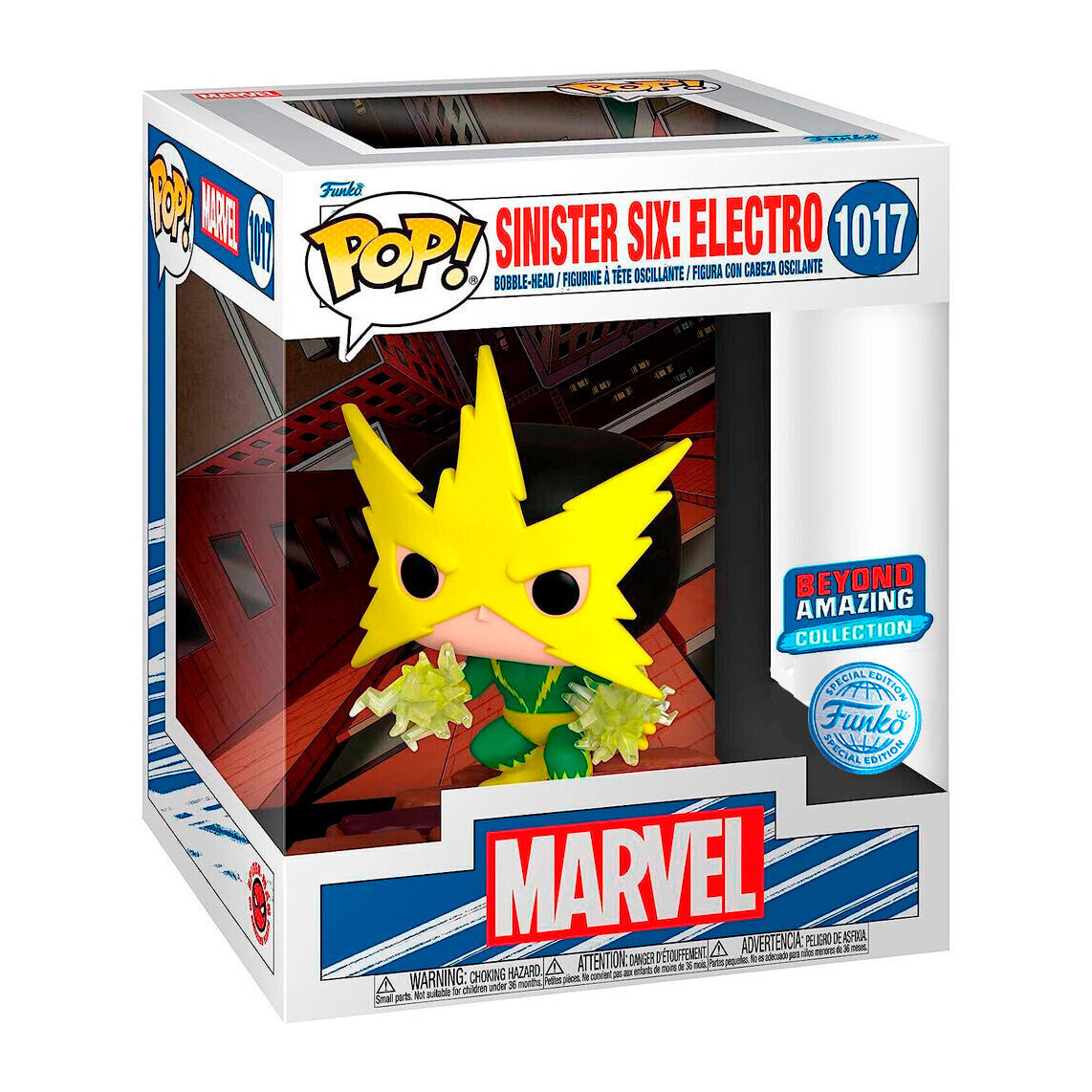 Funko Pop Sinister Six Electro Exclusive Marvel #1017