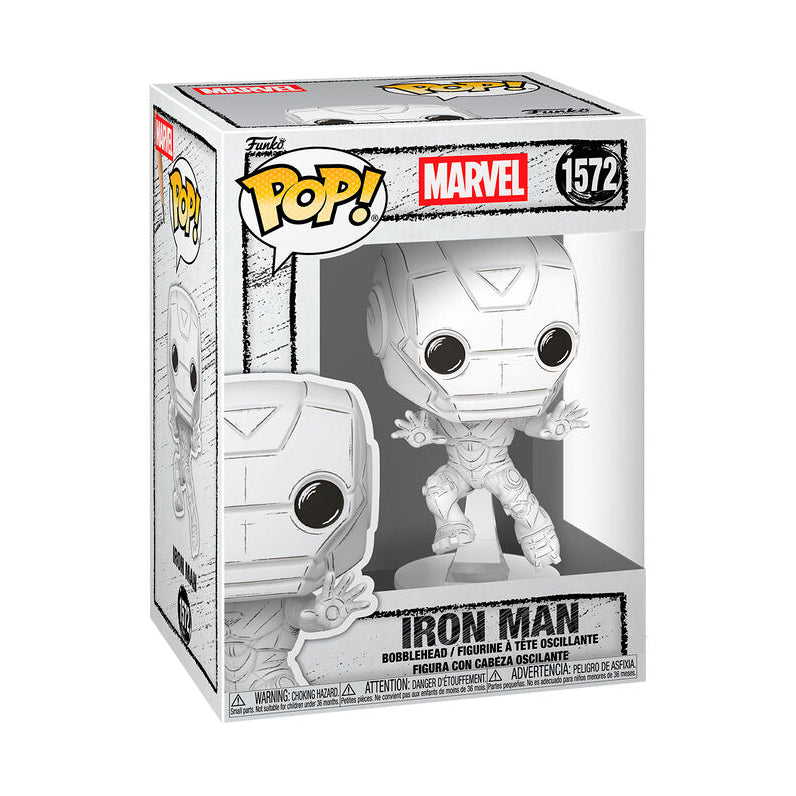 Funko Pop Marvel Sketch Iron Man #1572