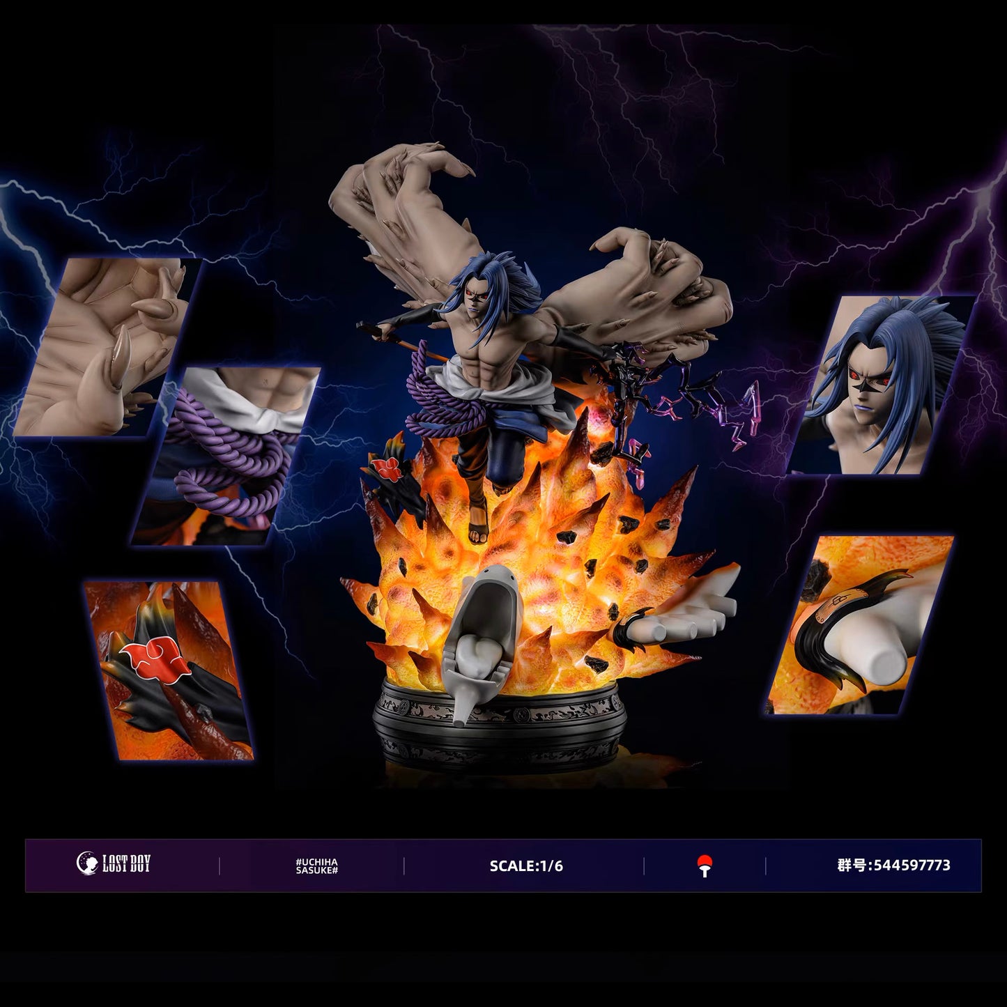 Sasuke Uchija Lost Boy Studio Resin