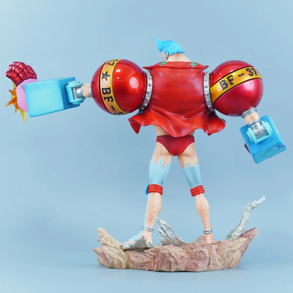 Franky Iron Man Cyborg Battle Pose One Piece LX Studio PVC