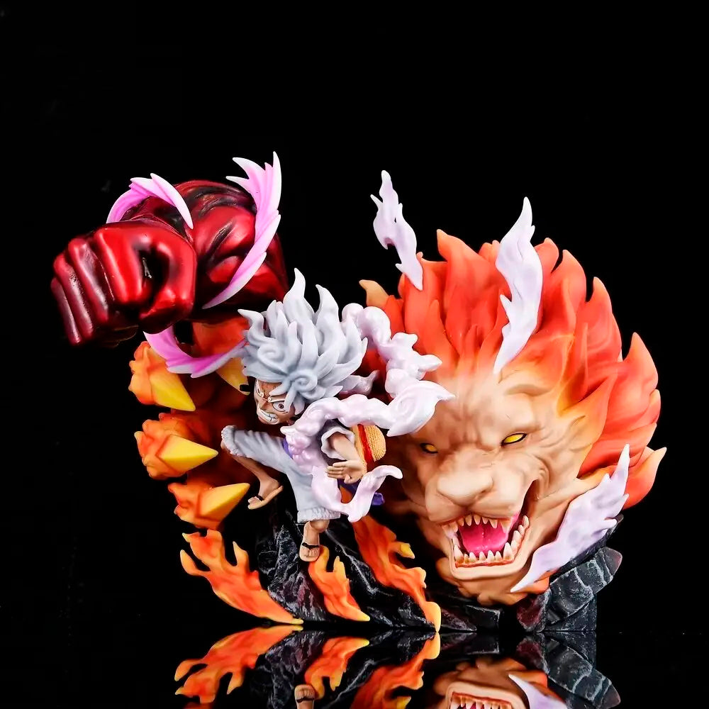 Luffy Gear 5 Cartoon Leon Nikka