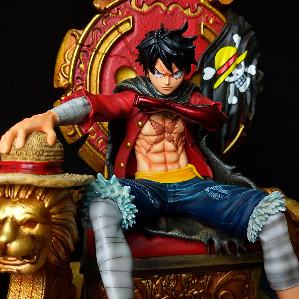 Luffy Throne Pirate King Haki