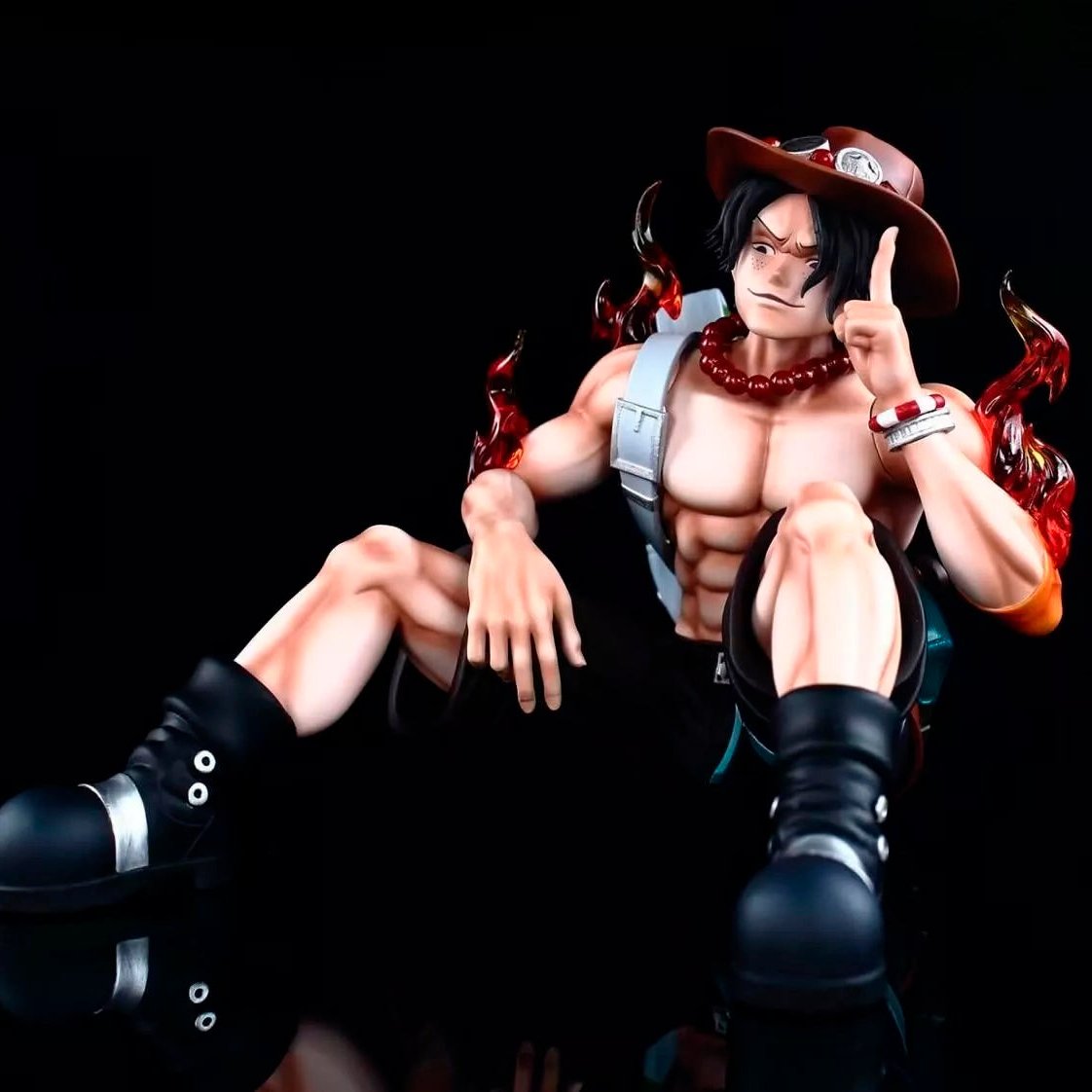 Portgas D Ace Scout Sitting