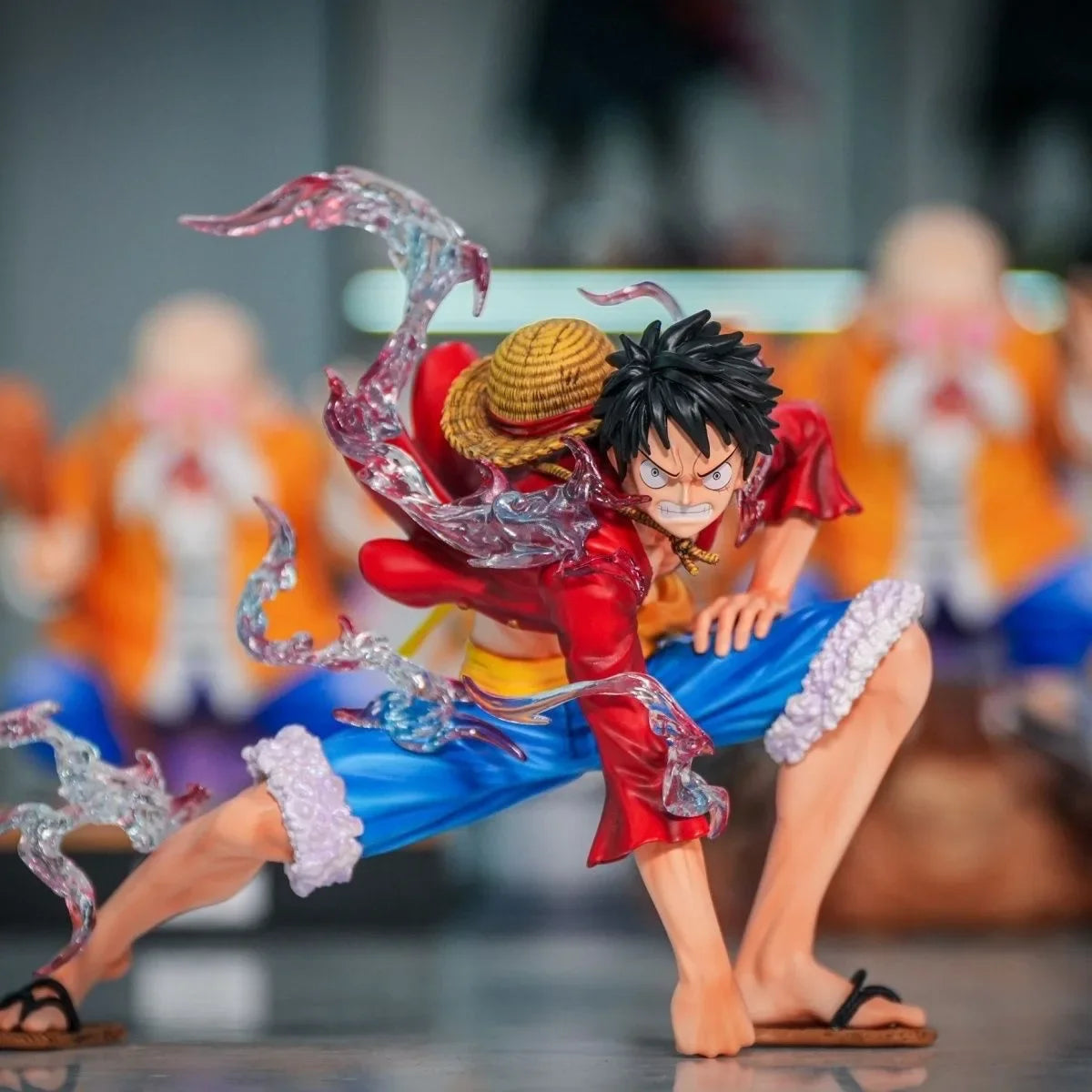 Action Figure Anime One Piece Monkey D. Luffy 3D - Faz a Boa Action Figure Anime One Piece Monkey D. Luffy 3D - Faz a Boa
