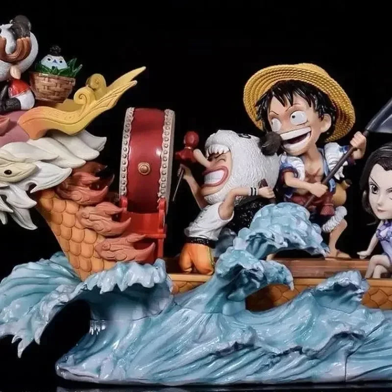 Tripulación Sombrero de Paja Wano Dragon Boat GK