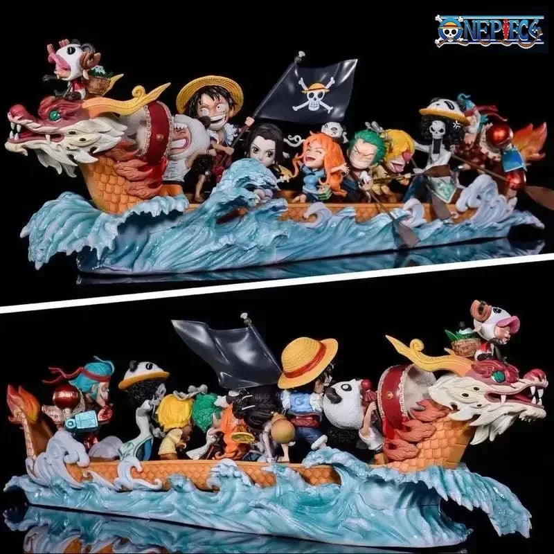 Tripulación Sombrero de Paja Wano Dragon Boat GK