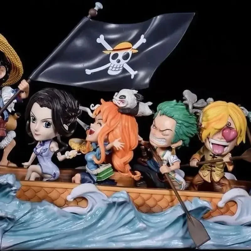 Tripulación Sombrero de Paja Wano Dragon Boat GK