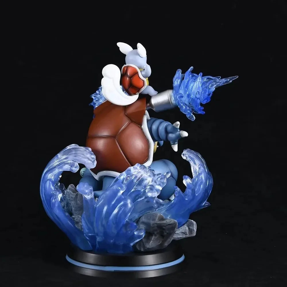 Pokemon Blastoise Evolution Wartortle Squirtle EGG Studio PVC