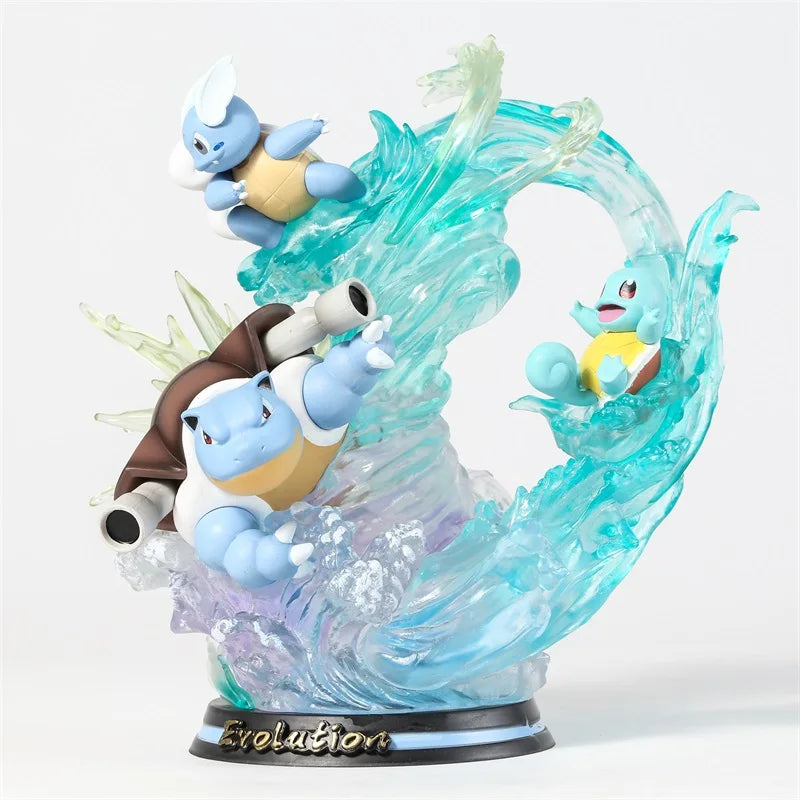 Pokemon Blastoise Evolution Wartortle Squirtle MFC Studio