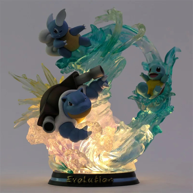 Pokemon Blastoise Evolution Wartortle Squirtle MFC Studio