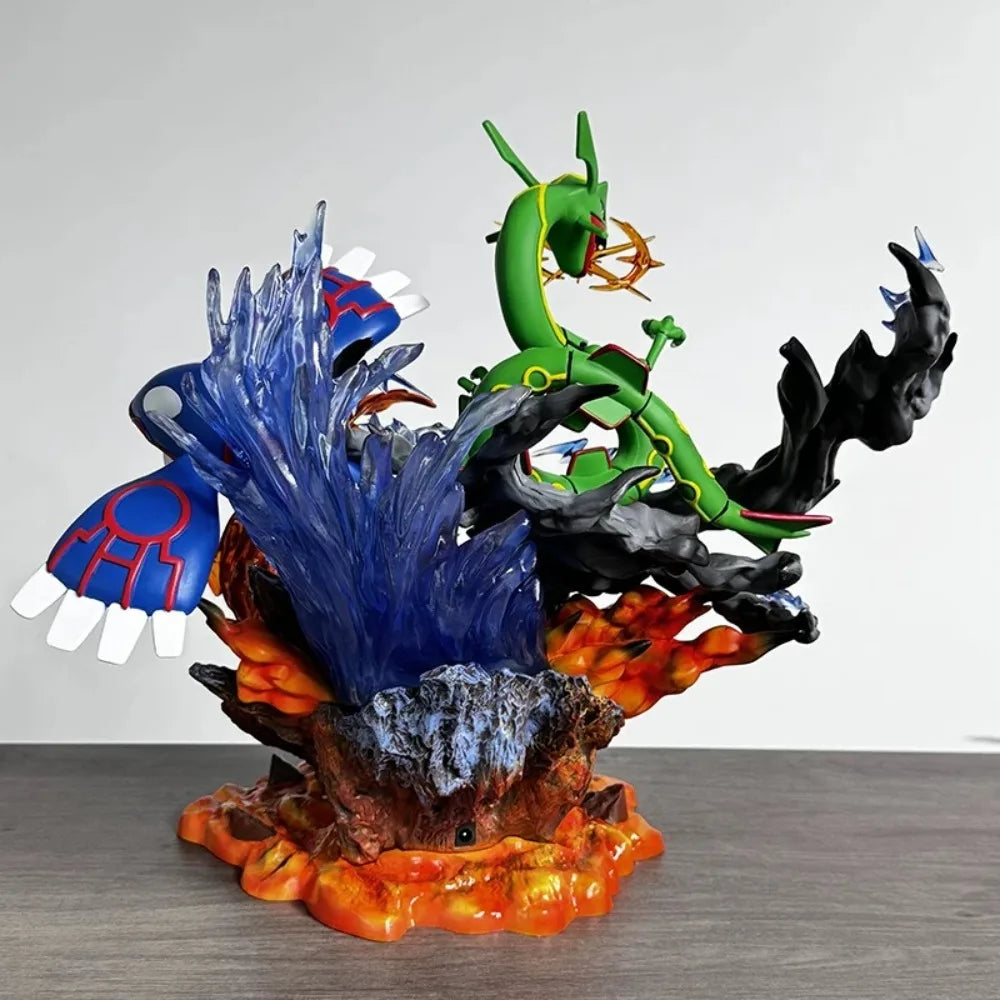 Pokemon Legendary Pokemon Rayquaza Groudon Kyogre PPAP Studio PVC