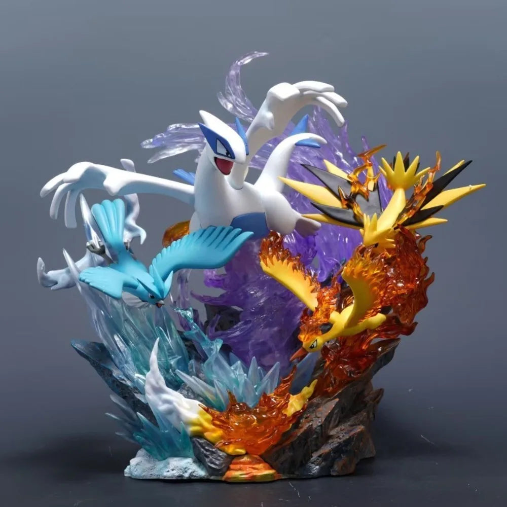 Pokemon Legendary Birds Zapdos Articuno Moltres Lugia PPAP Studio