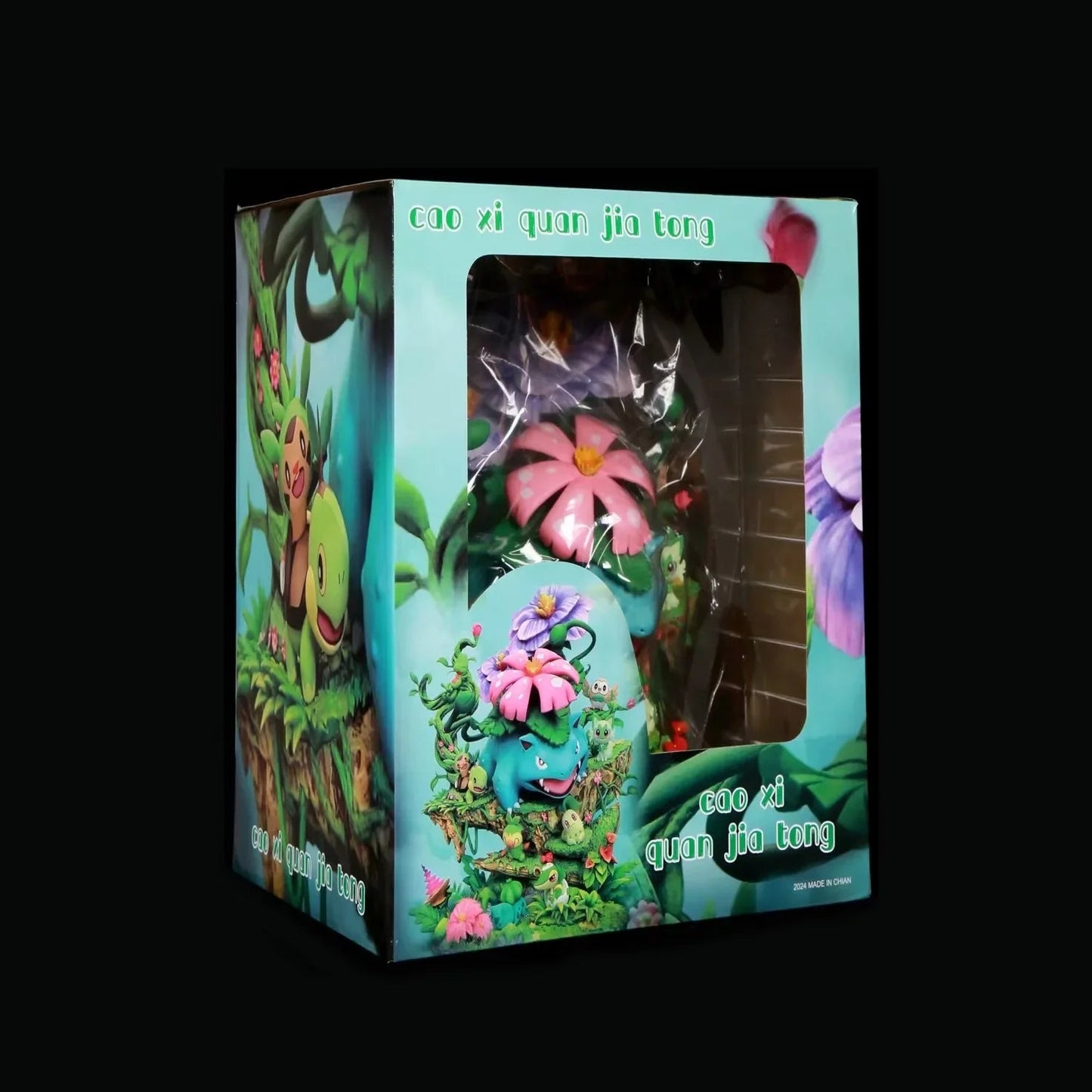 Diorama Pokemon Planta Venusaur EGG Studio PVC