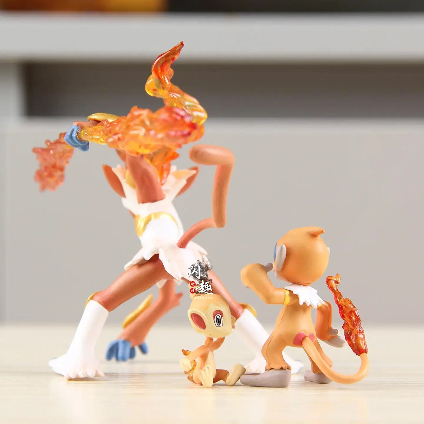 Pokemon Chimchar, Monferno & Infernape