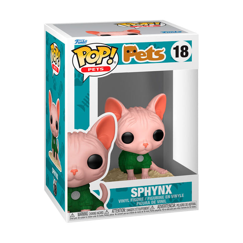 Funko Pop Pets Sphynx Cat #18