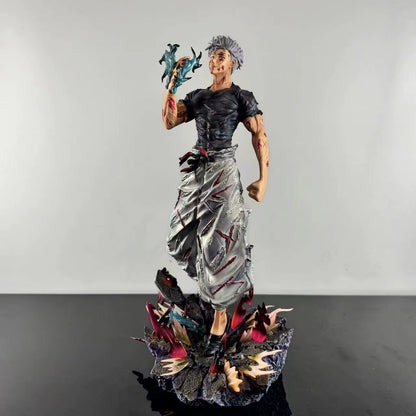 Statuetta Satoru Gojo Battle Damage Shinjuku vs Sukuna Jujutsu Kaisen C4 Studio PVC