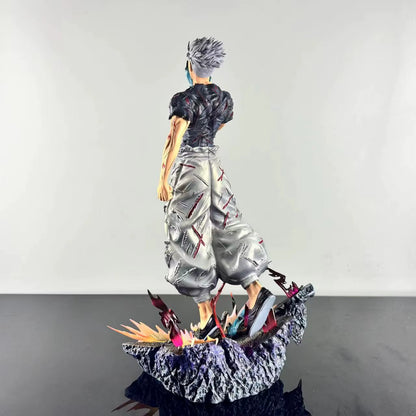 Statuetta Satoru Gojo Battle Damage Shinjuku vs Sukuna Jujutsu Kaisen C4 Studio PVC