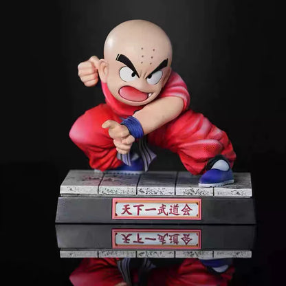 Figuras Goku e Krillin Crianças Tenkaichi Budokai Dragon Ball JW Studio PVC