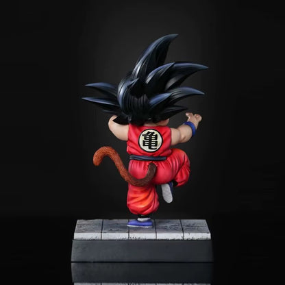 Figuras Goku e Krillin Crianças Tenkaichi Budokai Dragon Ball JW Studio PVC