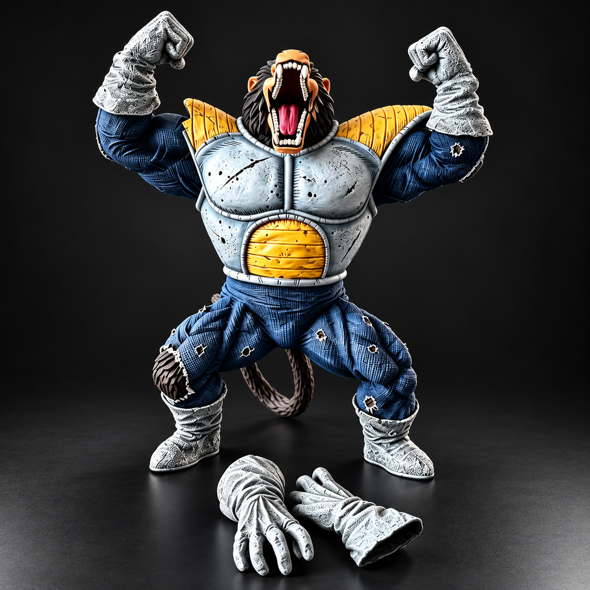 Figura Vegeta Ozaru Great Ape Dragon Ball Z PVC