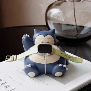 Figura Pokemon Snorlax Estación de Carga - Pokémon